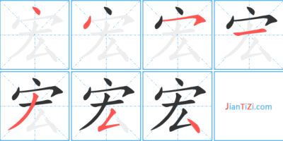 名字【宏皓】含义寓意、点评打分、笔画分析、性格印象、五行属性2000字